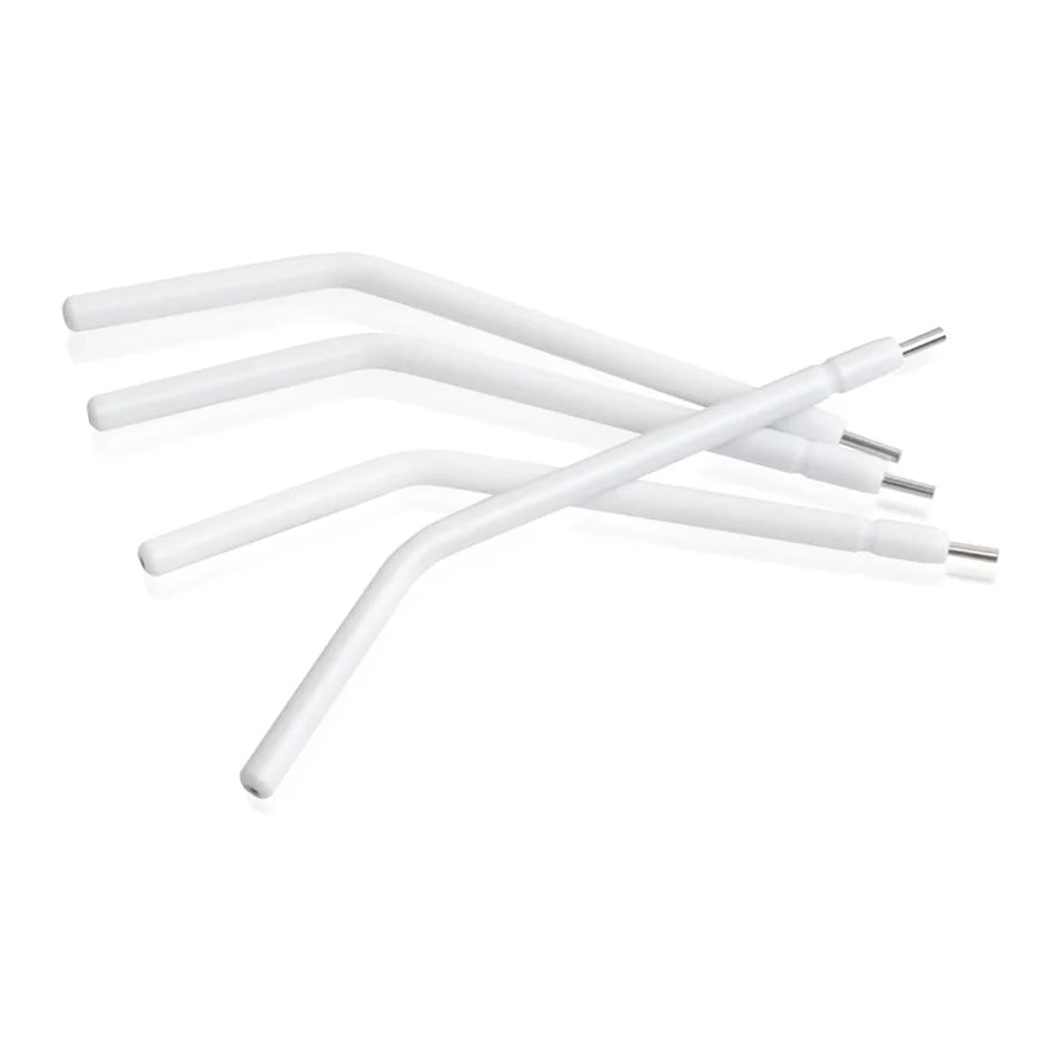 Air Water Syringe Tips Assorted Inner Core 4 Hole Clear or White | 250 Pack