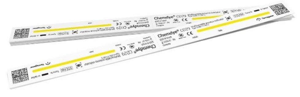 CD29 Type 4 Steam Sterilization Chemical Indicators Chemdye® | 500 Pack