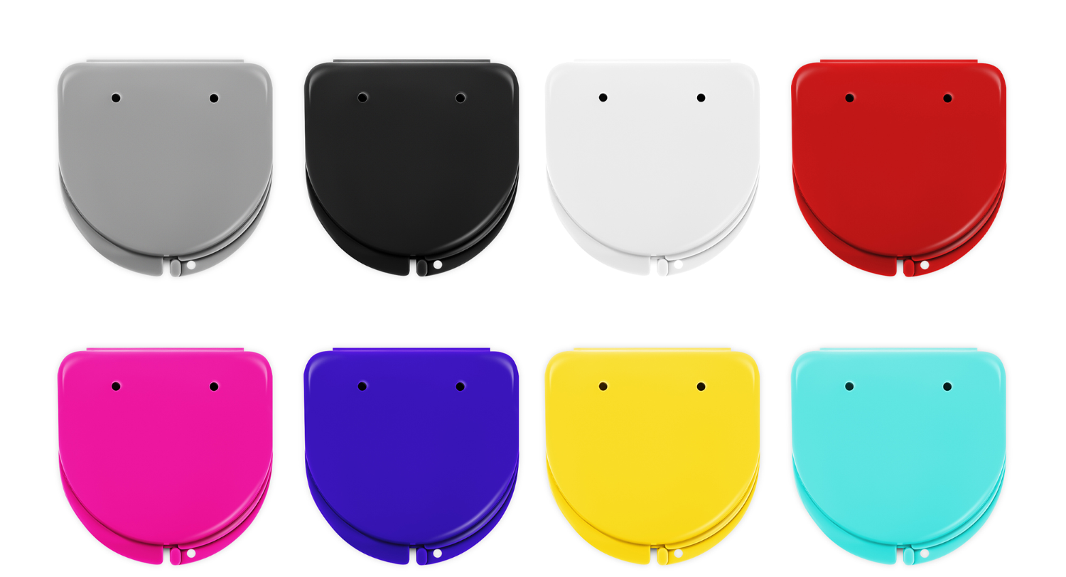 Retainer Boxes Assorted Colors | Individual Pack