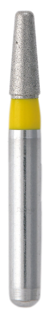 Diamond Bur Tapered Round End Extra Fine MDB184