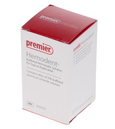 Hemodent® Topical Hemostatic Solution – Buffered Aluminum Chloride, 40 cc | 1/Pk