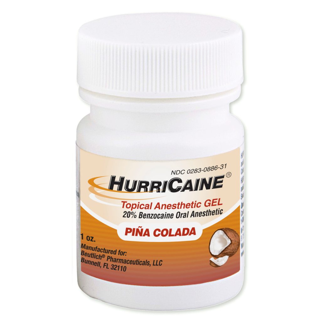 HurriCaine® Topical Anesthetic Gel 20% Benzocaine | Fast-Acting Oral Pain Relief