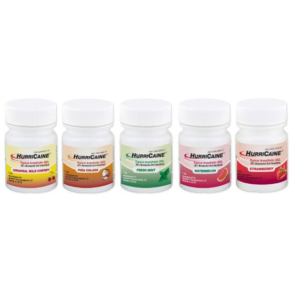 HurriCaine® Topical Anesthetic Gel 20% Benzocaine | Fast-Acting Oral Pain Relief
