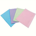 Dental Bibs 2 Ply Paper + 1 Ply Poly 13” x 18” Assorted Colors | 500 Case