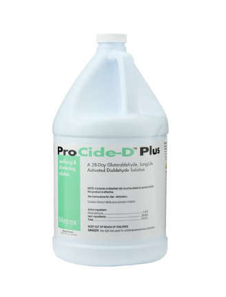 ProCide D Plus 3.4% Glutaraldehyde Sterilant Solution with Activator, 1 Gallon
