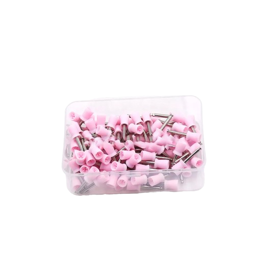 Dental Prophy Cups Regular Latch or Screw Type Assorted Colors | 100 Pack