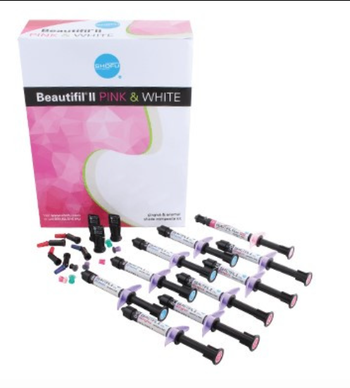 Beautifil® II Gingiva Shades - PINK and WHITE Kit