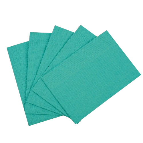 Dental Bibs 3 Ply Black Blue Purple Green Yellow Pink | 500 Pack