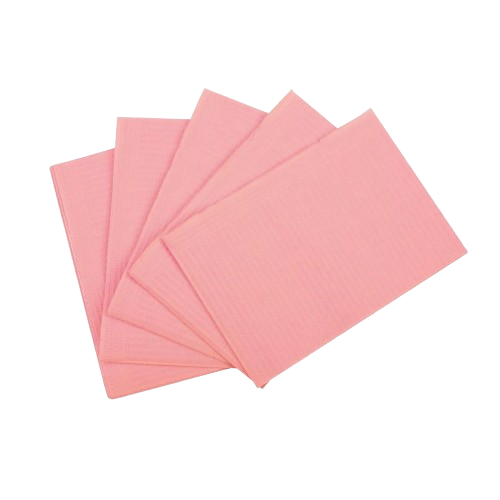Dental Bibs 3 Ply Black Blue Purple Green Yellow Pink | 500 Pack
