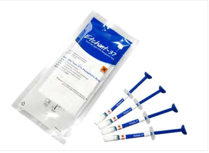 Etchant 37% Etching Gel – Syringes with Applicator Tips