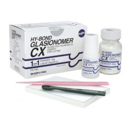 Hy-Bond GlasIonomer CX-Plus Cement Kit