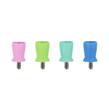 Dental Prophy Cups Regular Latch or Screw Type Assorted Colors | 100 Pack
