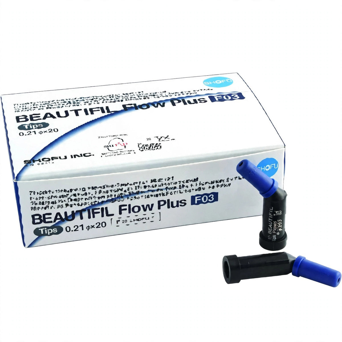 Beautifil Flow Plus Tips F03 (Low Flow) 0.21g x 20 Tips