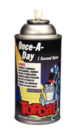 Top Cat Once-a-Day Lubricant Spray – 8.8 oz Can | 1/Pk