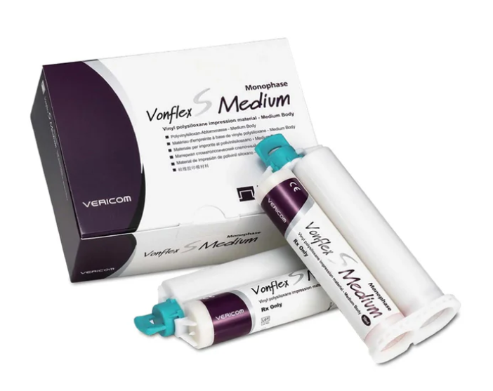 Vonflex S Medium – VPS Medium Body Impression Material | Automix Cartridge