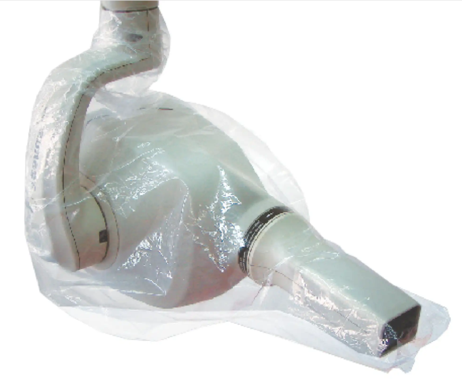 X-Ray Sleeves Head Cover – 15" × 26" Clear Plastic | 250/Box